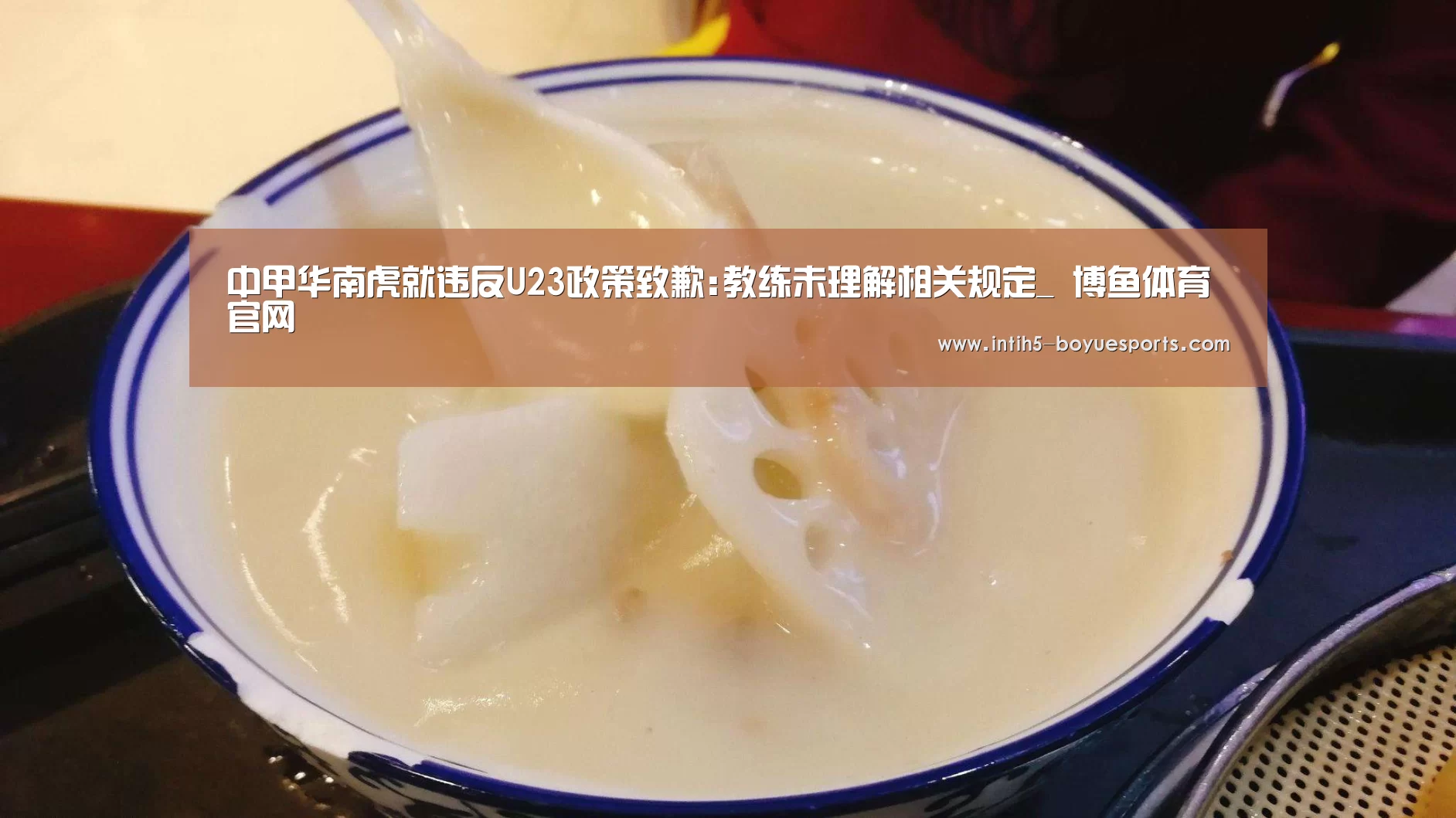 中甲华南虎就违反U23政策致歉:教练未理解相关规定_ 博鱼体育官网(图4) 博鱼体育平台